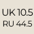 UK 10.5 / RU 44.5