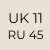 UK 11 / RU 45
