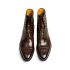 Мужские коричневые зимние ботинки кэптоу